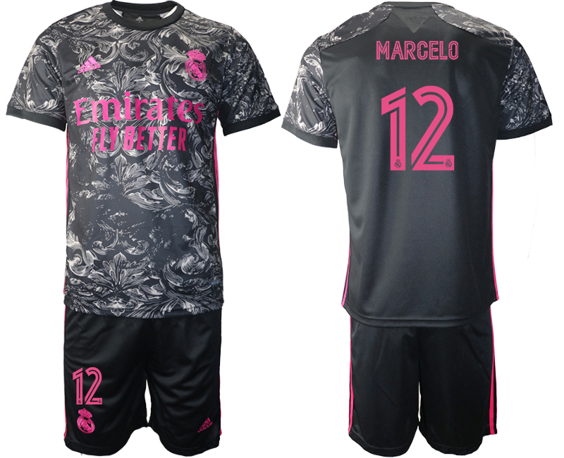 2021 Men Real Madrid away #12 soccer jerseys